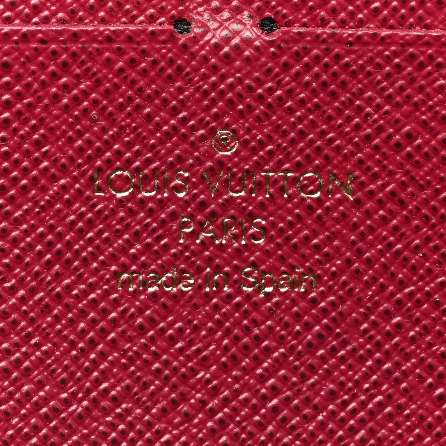 Monogram Clemence Wallet Fuchsia