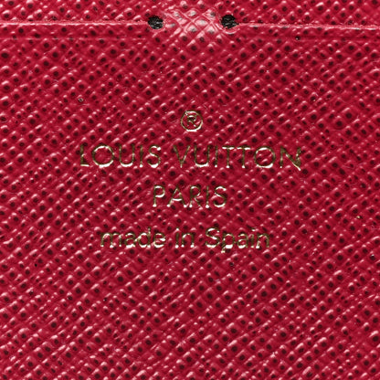Louis Vuitton Monogram Clemence Wallet Fuchsia 7 of 8