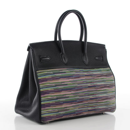 Hermes Togo Vibrato Birkin 35 Indigo 3 of 24