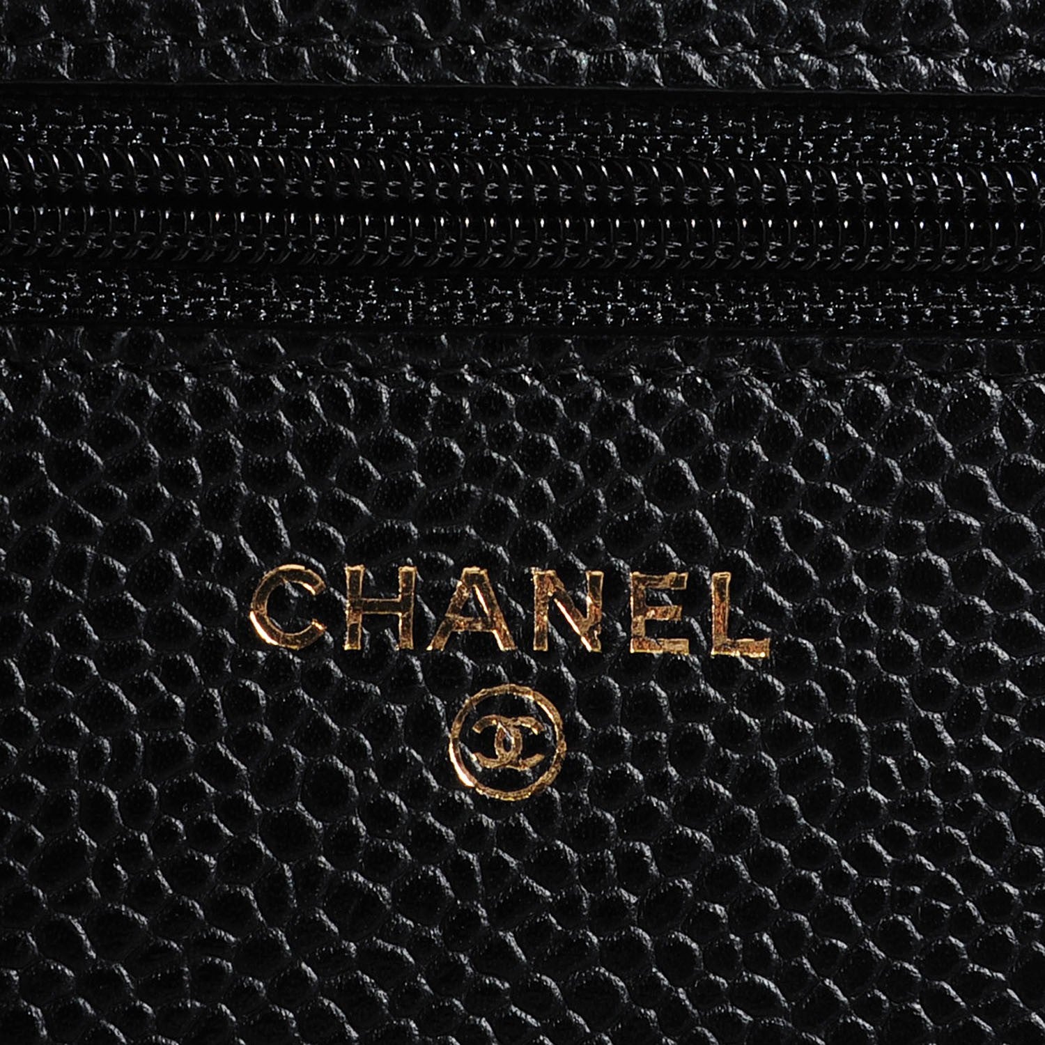 Chanel Caviar Quilted Wallet On Chain WOC Black 5 of 9