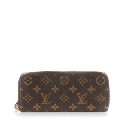 Louis Vuitton Monogram Clemence Wallet Fuchsia 1 of 7