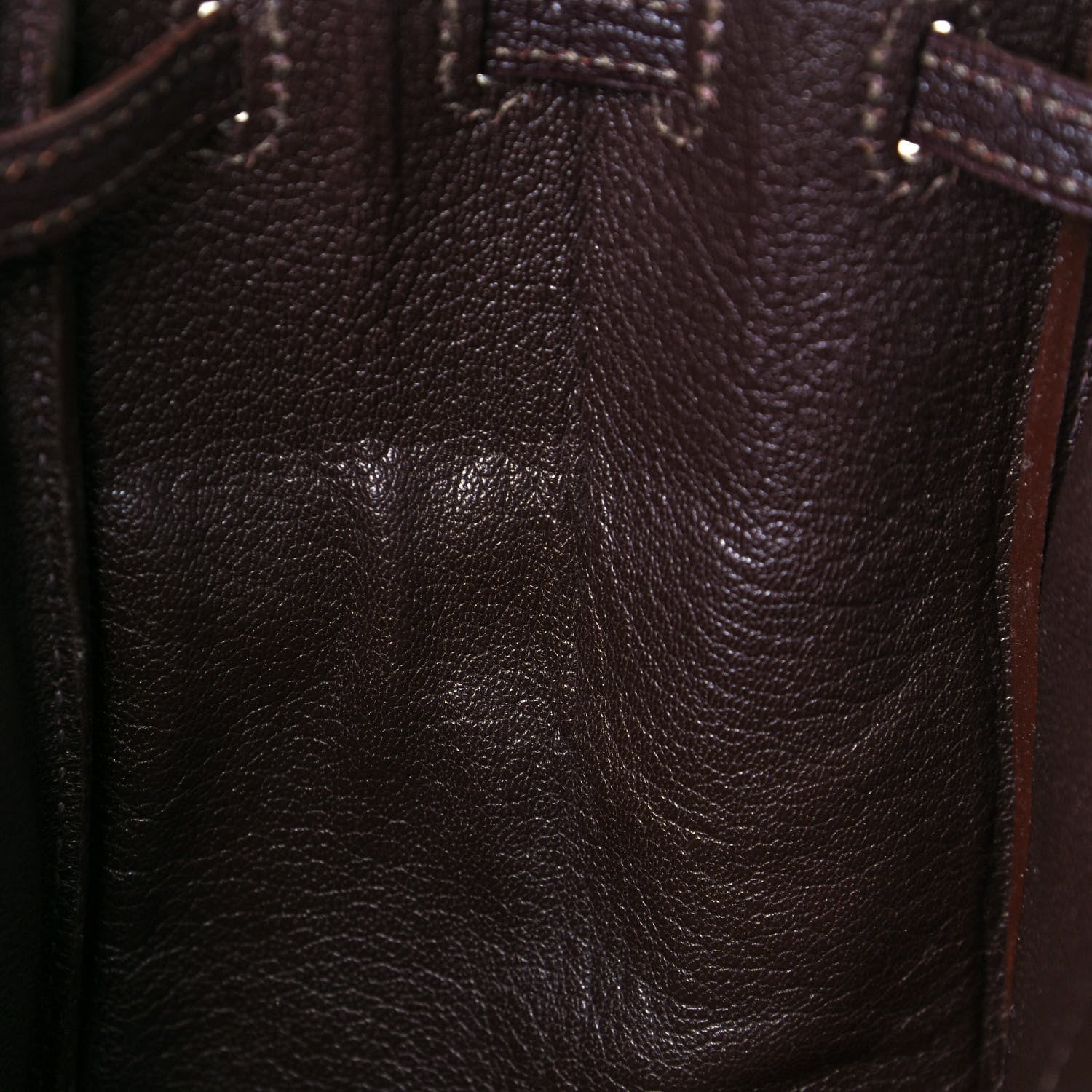 Hermes Chevre de Coromandel Cabana Tote Raisin 12 of 16