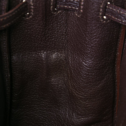 Hermes Chevre de Coromandel Cabana Tote Raisin 12 of 16