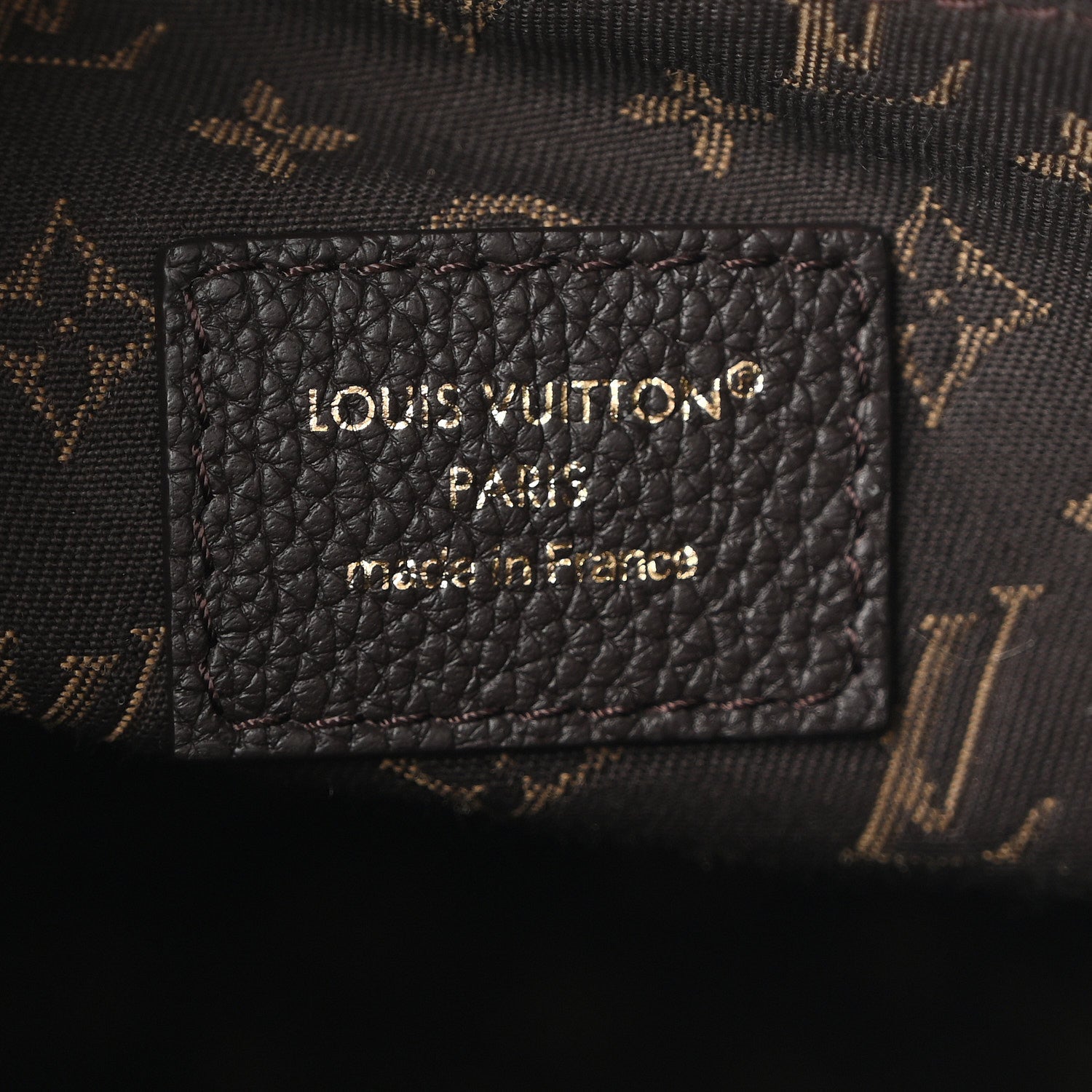 Louis Vuitton Calfskin Monogram Express MM Mahogany 6 of 9