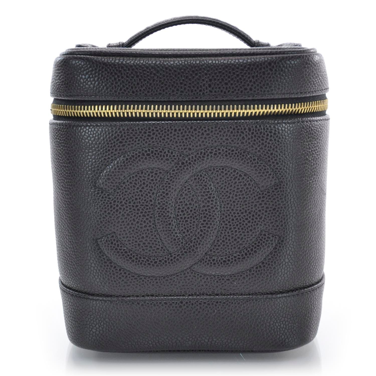 Chanel Caviar Cosmetic Bag Black 1 of 7