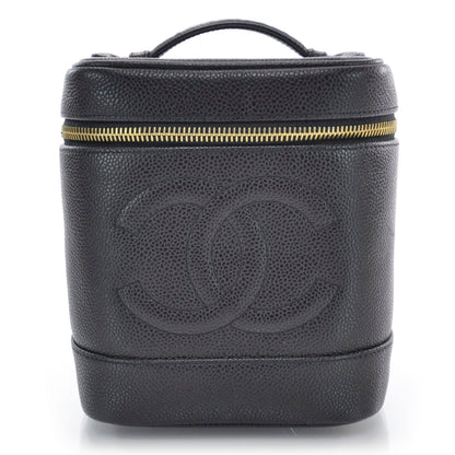 Chanel Caviar Cosmetic Bag Black 1 of 7