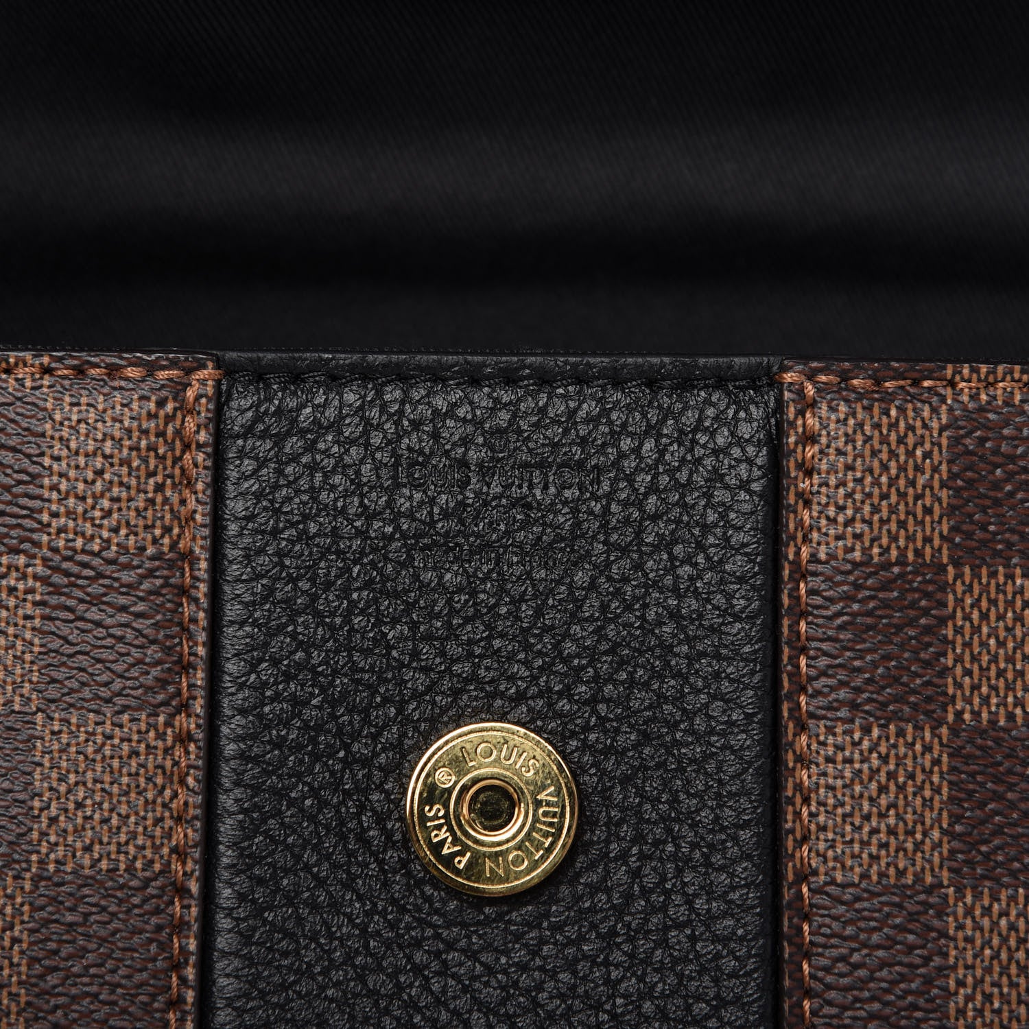 Louis Vuitton Damier Ebene Bond Street BB Black 8 of 9