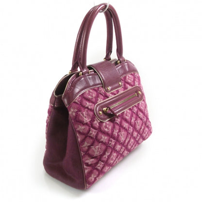 Louis Vuitton Monogram Quilted Denim Linda Fuchsia LTD ED 3 of 10