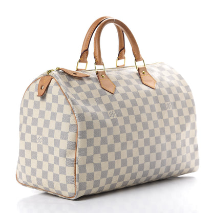 Louis Vuitton Damier Azur Speedy 35 2 of 15