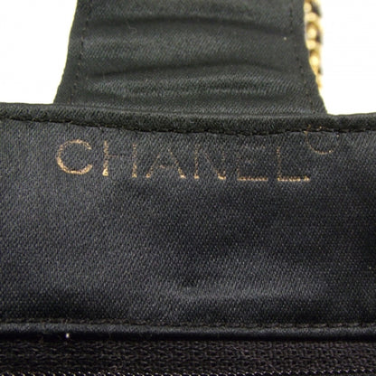 Chanel Rhinestone Satin Evening Bag Black 8 of 11