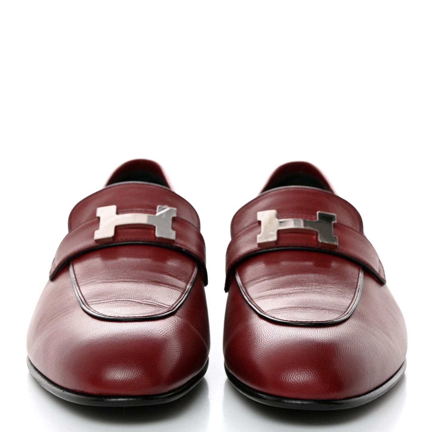 Goatskin Womens Paris Loafers 41 Acajou