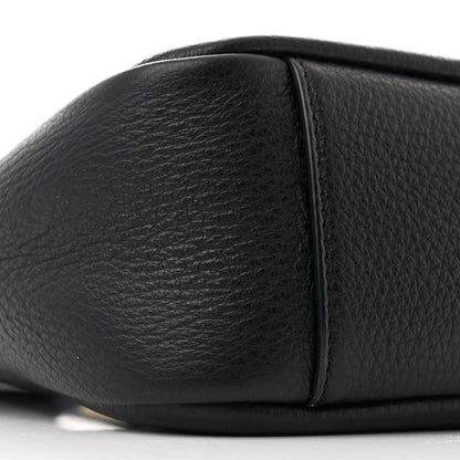 Saint Laurent Grained Calfskin Baby Le 5 A 7 Supple Hobo Black 10 of 11