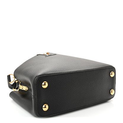 Louis Vuitton Taurillon Capucines BB Black 4 of 9