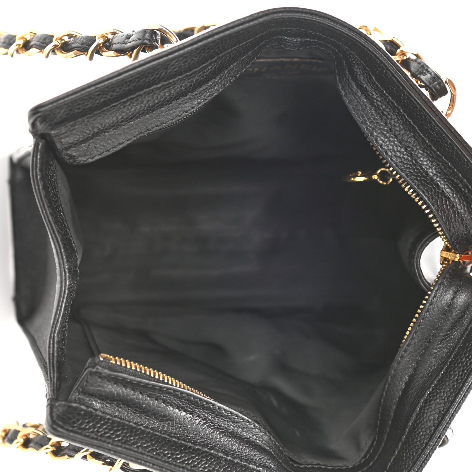 Chanel Caviar CC Shoulder Bag Black 5 of 10