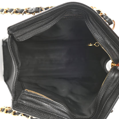Chanel Caviar CC Shoulder Bag Black 5 of 10