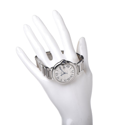 Cartier Stainless Steel 36mm Ballon Bleu De Automatic Watch 2 of 7