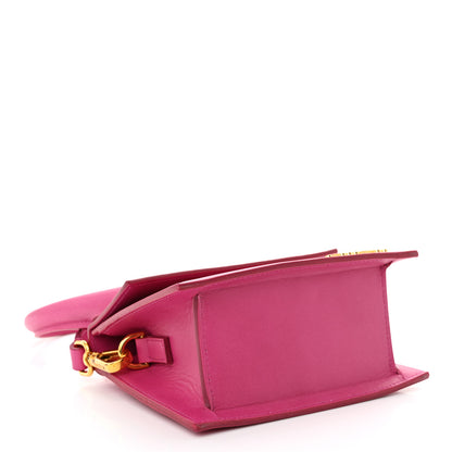 Jacquemus Calfskin Le Chiquito Moyen Dark Pink 4 of 10