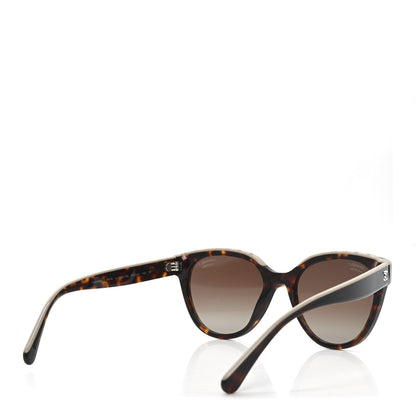 Chanel Acetate Polarized CC Butterfly Sunglasses 5414 Tortoise 4 of 7