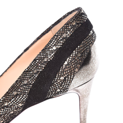 Christian Louboutin Glitter Palace SP Oxyde Eklectica 85 Pumps 39.5 Multi 8 of 10