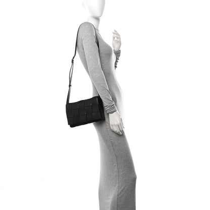 Bottega Veneta Lambskin Maxi Intreccio Small Cassette Crossbody Bag Camping 3 of 10