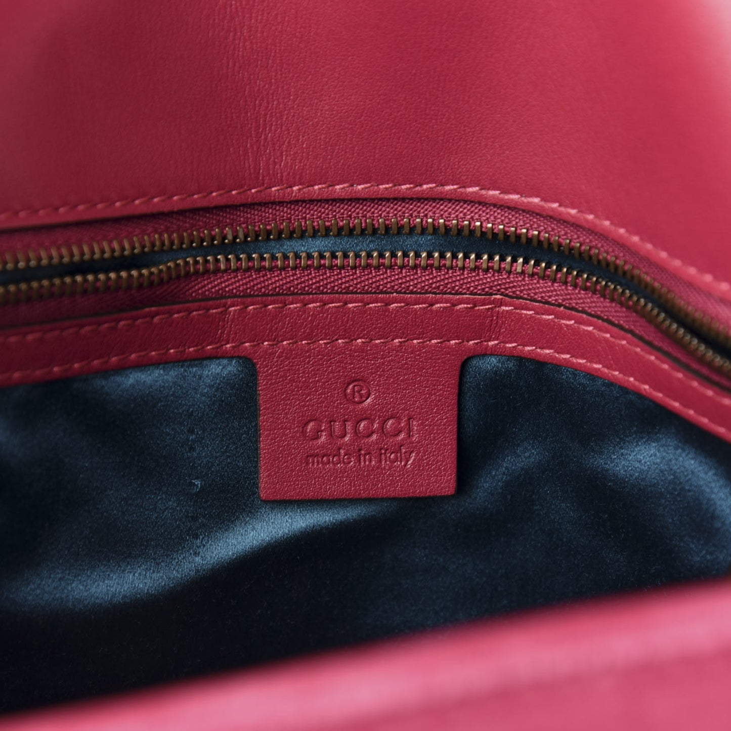 Velvet Matelasse Blind for Love Embroidered Medium GG Marmont Shoulder Bag Light Raspberry Rose Multicolor