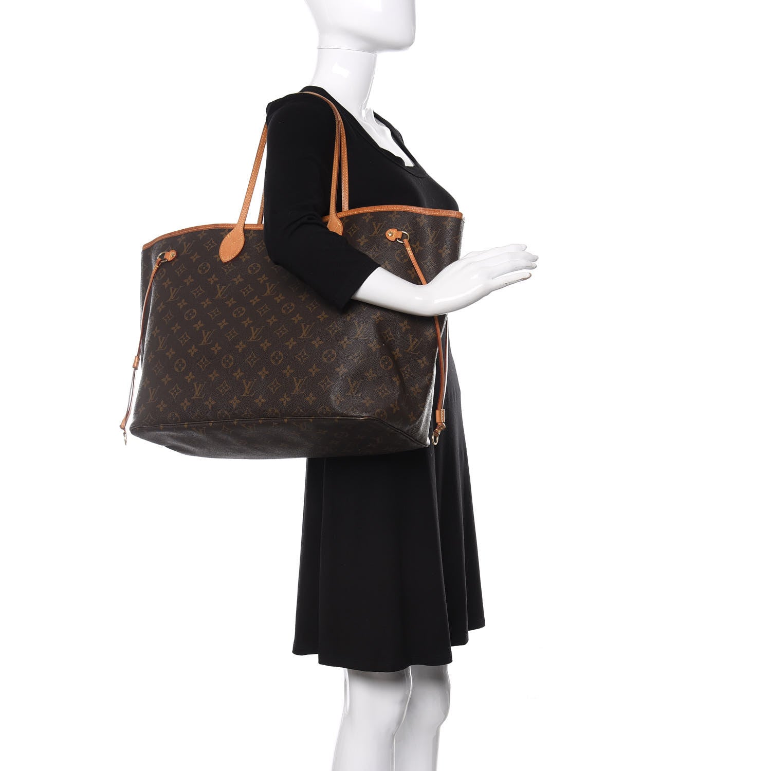 Louis Vuitton Monogram Neverfull GM 2 of 14