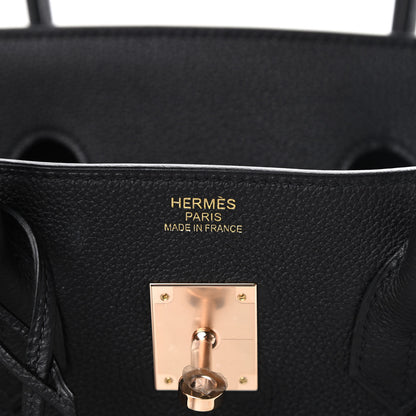 Hermes Togo Birkin 35 Black 6 of 11