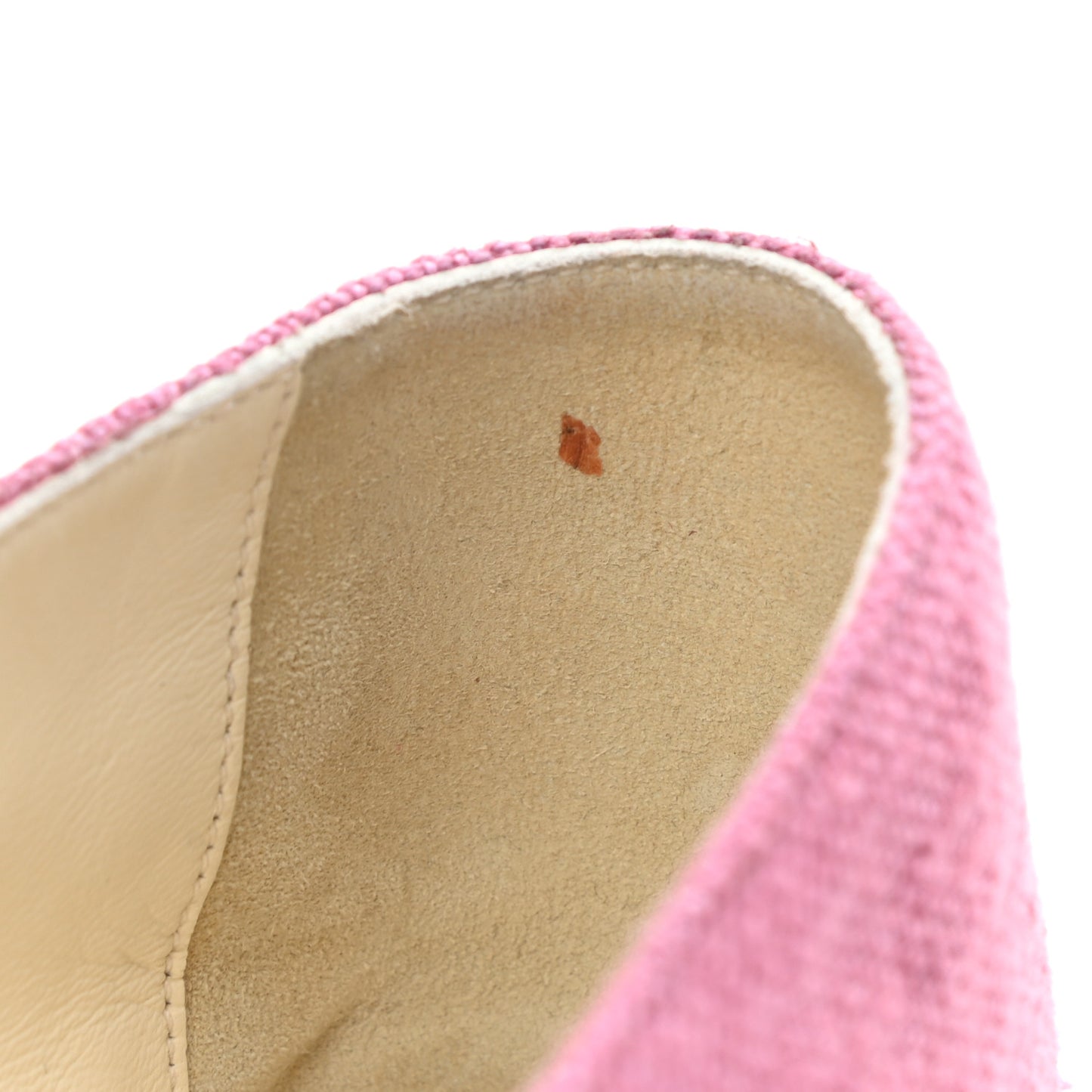 Linen CC Espadrilles 39 Pink Black