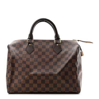 Louis Vuitton Damier Ebene Speedy 30 1 of 10