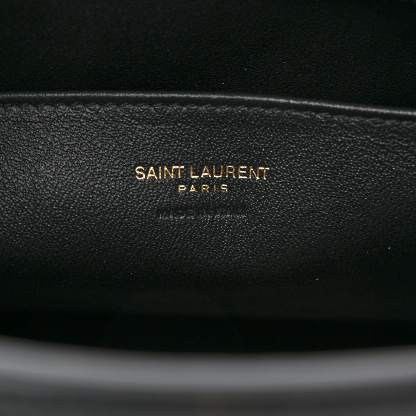 Calfskin Monogram Baby Cabas Black