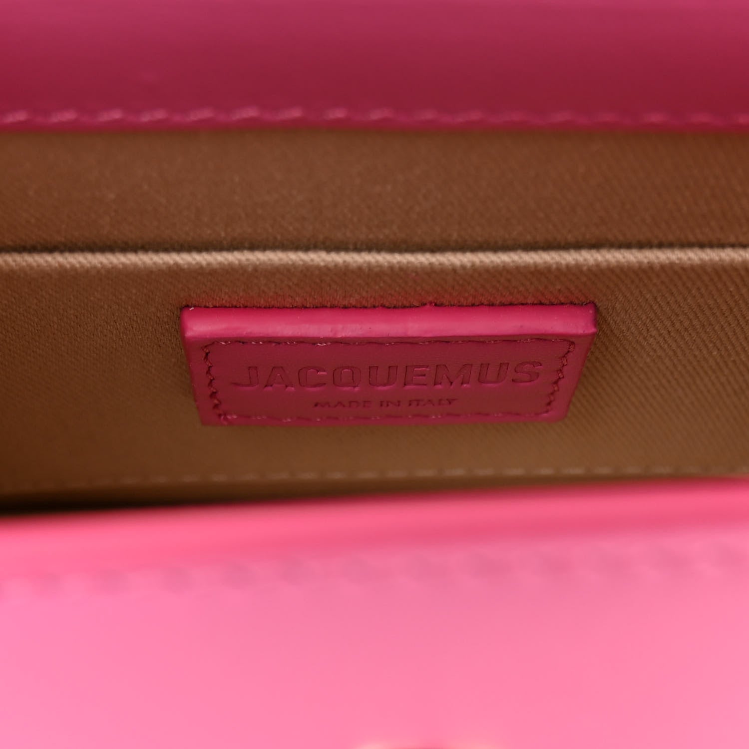 Jacquemus Smooth Calfskin Le Chiquito Moyen Pink 6 of 9