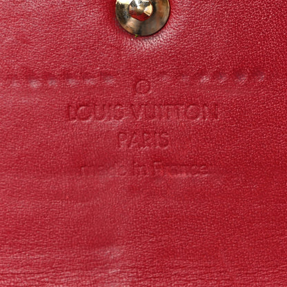 Louis Vuitton Vernis Sarah Wallet Pomme D'Amour 6 of 9