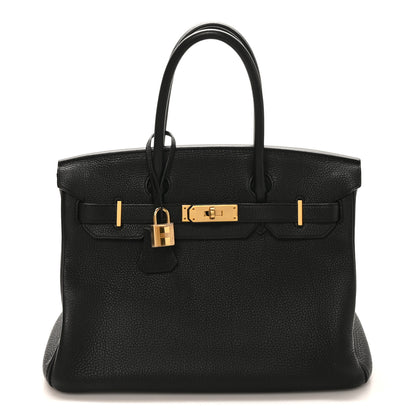 Hermes Togo BIRKIN 30 Black 1 of 10