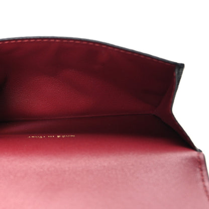 Chanel Grained Calfskin CC Flap Card Holder  Black 5 of 9