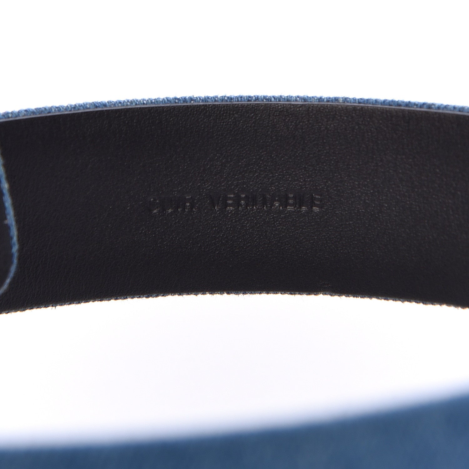 Chanel Denim CC Belt 75 30 Blue 8 of 8