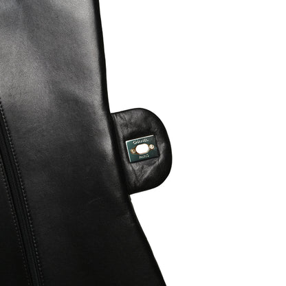 Chanel Lambskin Quilted Maxi Double Flap Black 8 of 13