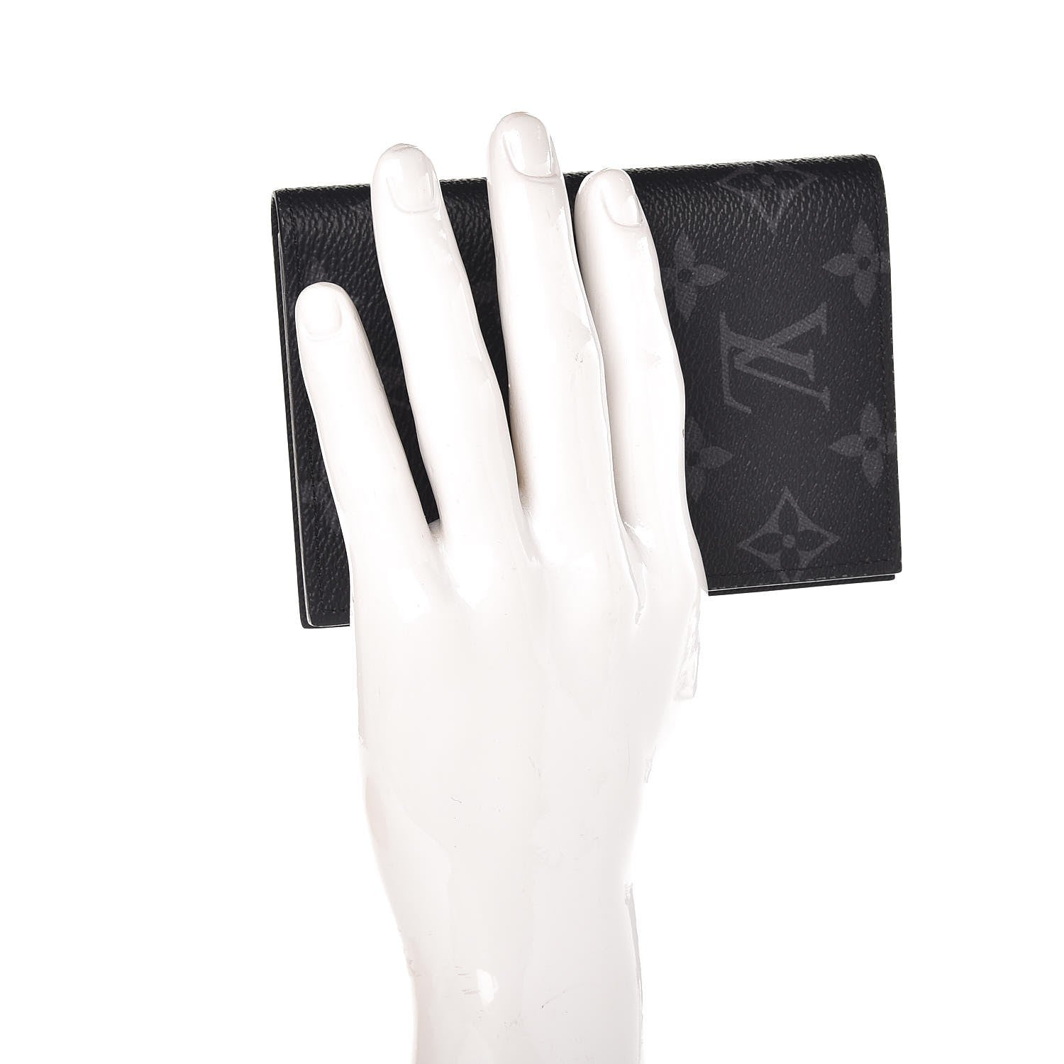 Louis Vuitton Monogram Eclipse Passport Cover 2 of 8