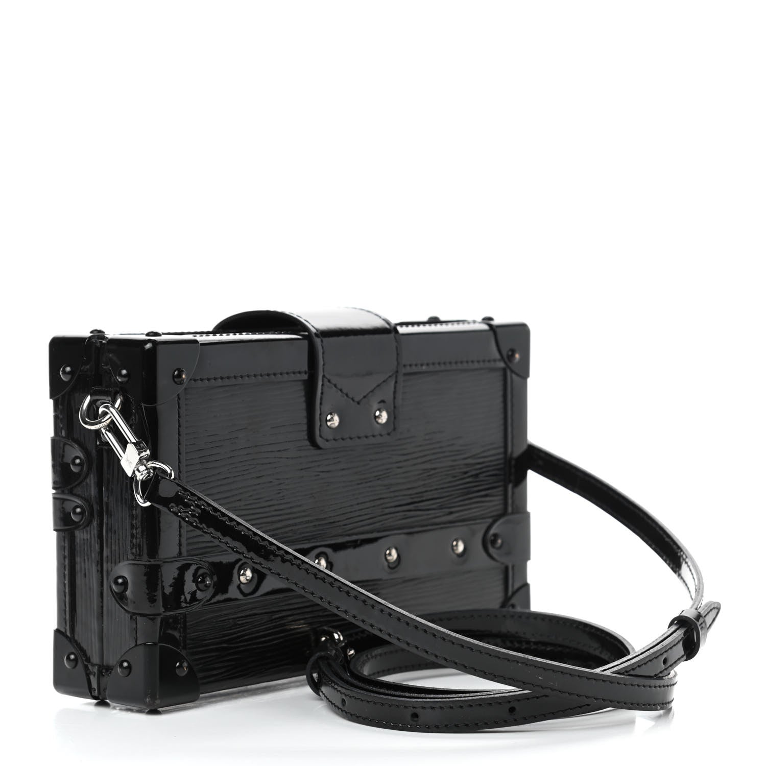 Louis Vuitton Epi Electric Petite Malle Black 2 of 12
