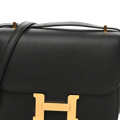 Hermes Epsom Constance 18 Black 8 of 11
