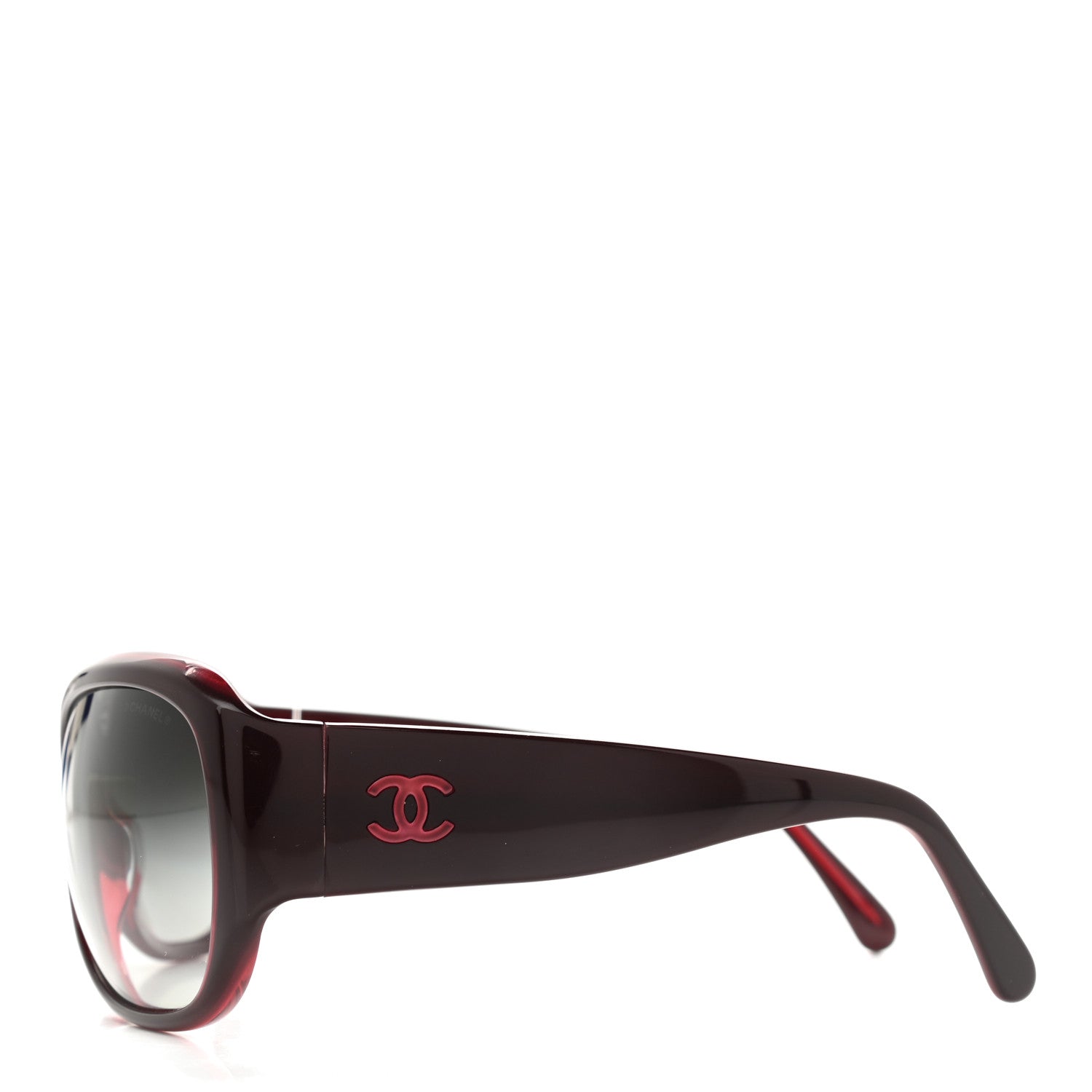 Chanel CC Logo Sunglasses 5226-H Red 3 of 7