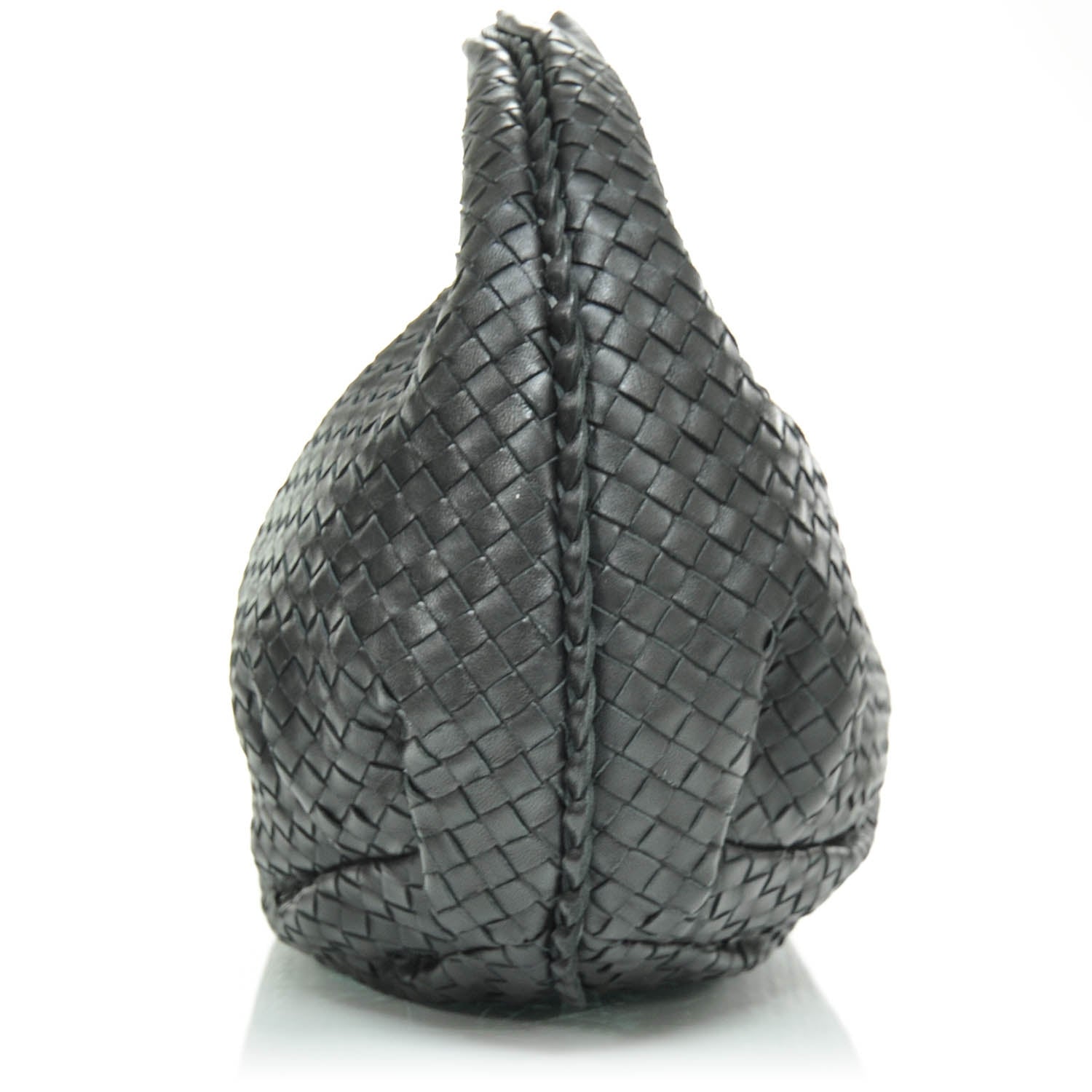Bottega Veneta Nappa Intrecciato Belly Veneta Nero Black 3 of 9