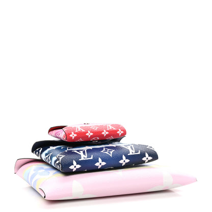 Louis Vuitton Monogram Escale Kirigami Pochette Set 4 of 11
