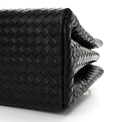 Bottega Veneta Light Calf Intrecciato Small Roma Black 9 of 10