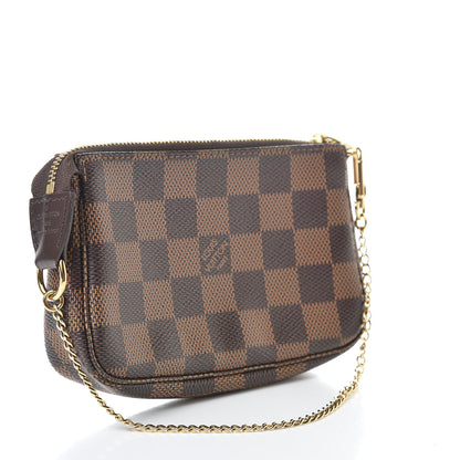 Louis Vuitton Damier Ebene Mini Pochette Accessories 3 of 7
