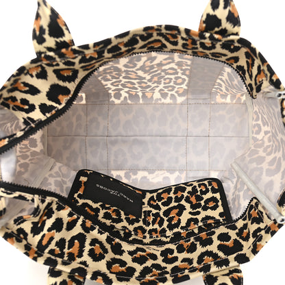 Marc Jacobs Cotton Canvas Leopard Print The Traveler Tote Bag 5 of 10
