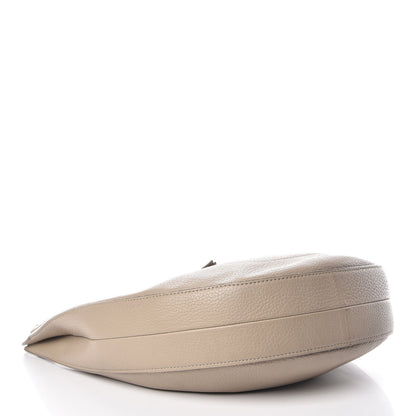 Celine Crisped Calfskin Medium Hobo Light Taupe 4 of 12