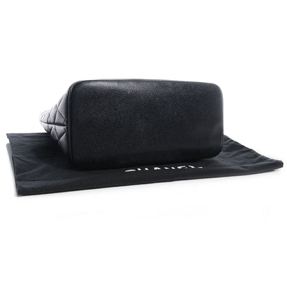 Chanel Caviar Medallion Tote Black 4 of 8