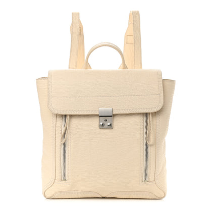 3.1 Phillip Lim Textured Calfskin Pashli Backpack Milk 1 of 10