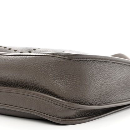 Hermes Taurillon Clemence Evelyne III GM Etain 10 of 10