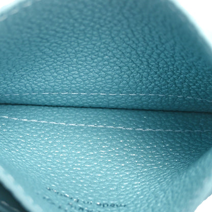 Louis Vuitton Empreinte Monogram LV Charms Card Holder Pearly Lagoon Turquoise 5 of 7